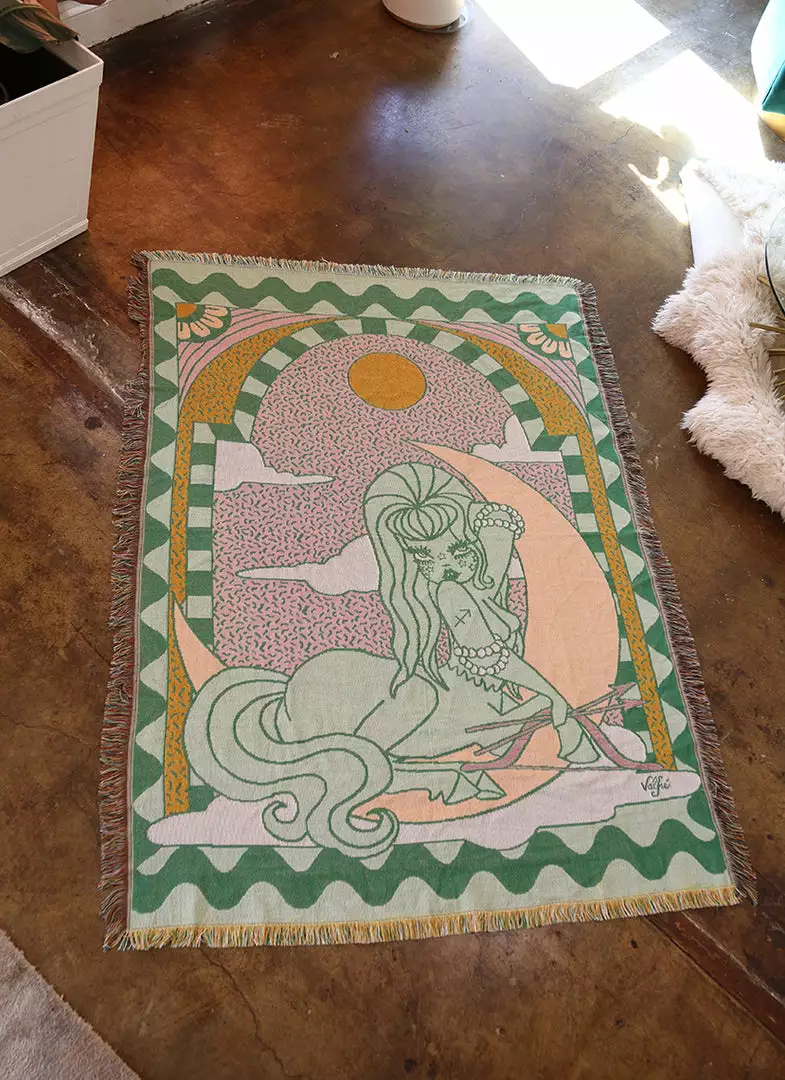 Valfré New Celestial Sagittarius Woven Blanket