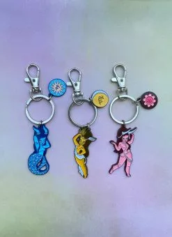 Valfré Celestial Taurus Keychain New