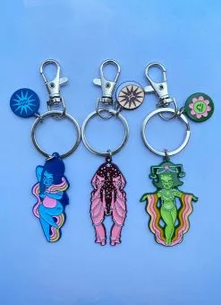 Valfré Celestial Gemini Keychain