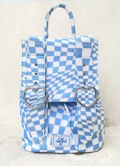 Valfré Checkmate Madeline Backpack (Baby Blue)