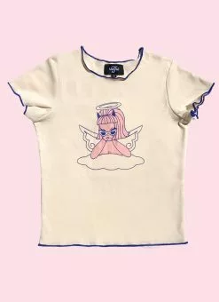 Valfré New Fallen Angel Lettuce Edge Tee