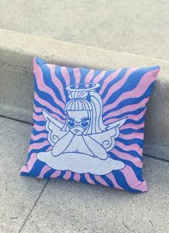 Valfré Fallen Angel Throw Pillow