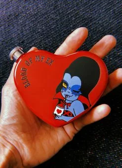 Valfré La Vampira Heart Flask New