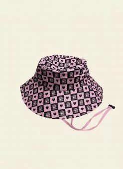 Valfré New Ajedrez Rosa Bucket Hat