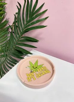 Valfré New Don't Panic Ceramic Ash Tray