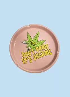 Valfré New Don't Panic Ceramic Ash Tray