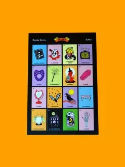 Valfré Spooky Loteria Game