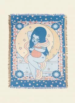 Valfré Celestial Aquarius Woven Blanket