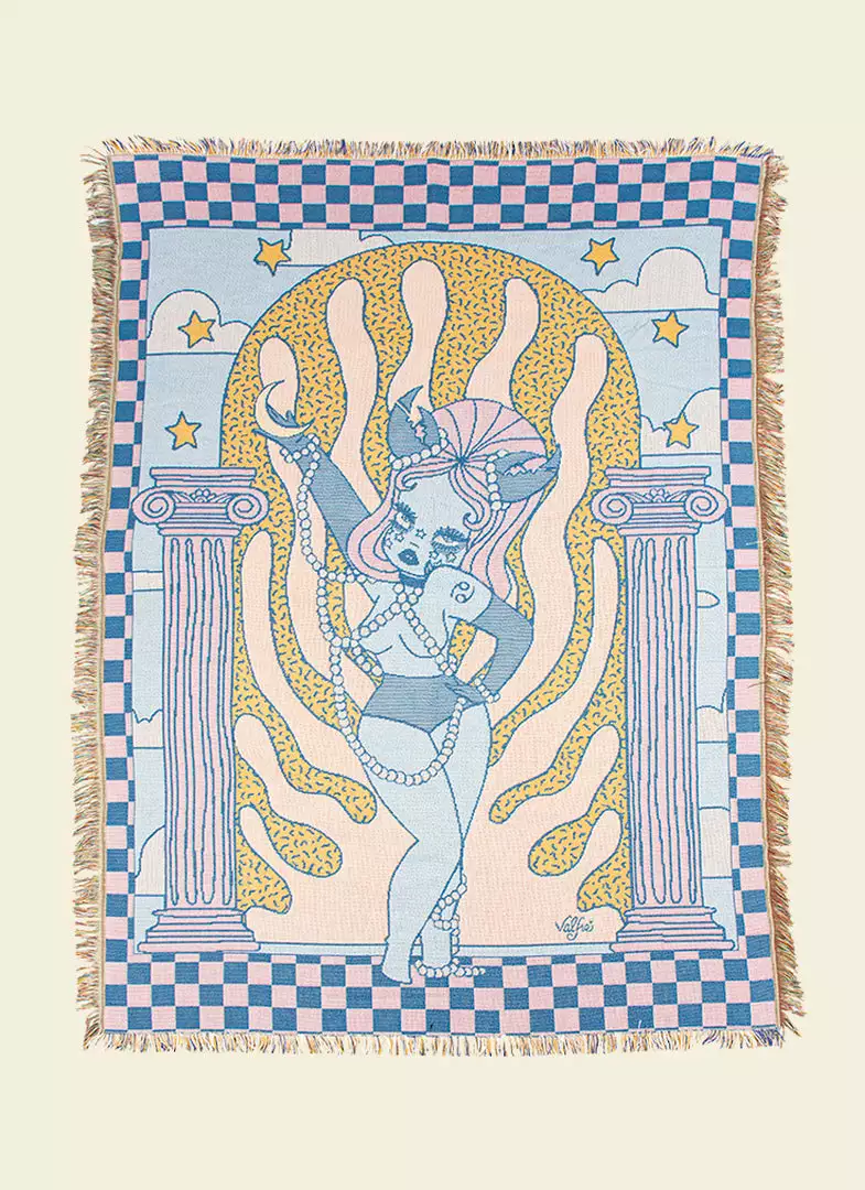 Valfré New Celestial Cancer Woven Blanket